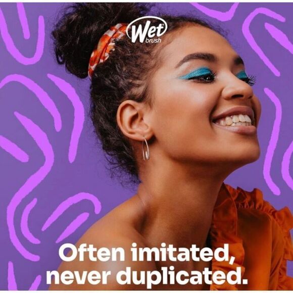 WET BRUSH - NWT - Wet Brush Original Detangler in Techno Stone Brown - Picture 5 of 13